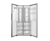 Lodówka TCL RC591SXE0 Side by Side No Frost 185cm Srebrna Dystrybutor Wody Kostkarka 591L - 1349899 - zdjęcie 5